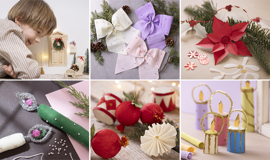 Collage billede - Juleunivers