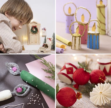 Collage billede - Juleunivers