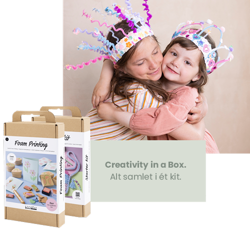 Stemningsbillede med 'Creativity in a Box'