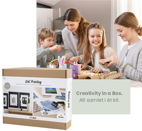 Stemningsbillede med 'Creativity in a Box'