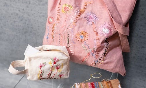 Inspirationsbillede med broderi