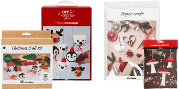 DIY kits med julepynt