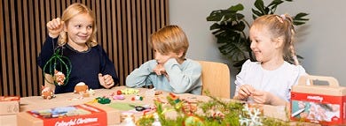 Hjemmelavede julegaver fra børn