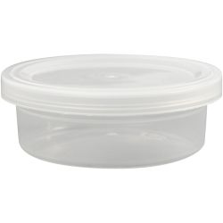 Plastbøtte med låg