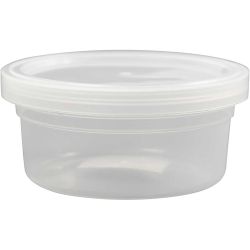 Plastbøtte med låg