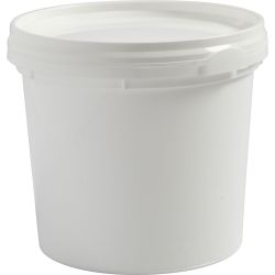 Plastspand med låg