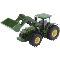John Deere traktor med frontlæsser