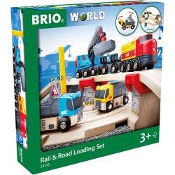 BRIO Tog- og Vejbane Lodsesæt