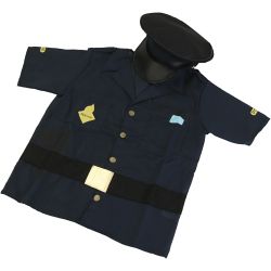 Educo Politidragt, str. 3-6 år, 1 sæt