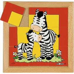 Educo Puslespil dyremor og -børn