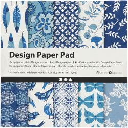 Designpapir i blok