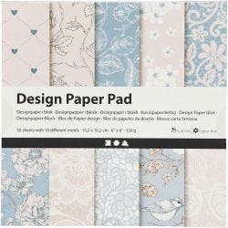 Designpapir i blok