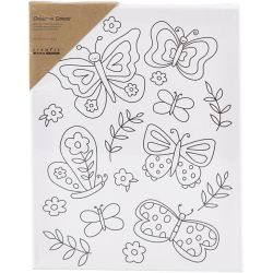 Malerlærred med print