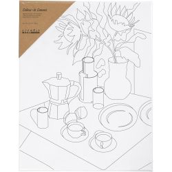 Malerlærred med print