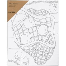 Malerlærred med print