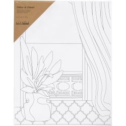 Malerlærred med print