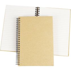Notesbog med spiral