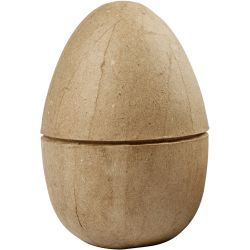 To-delt æg