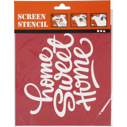 Screen stencil