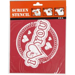 Screen stencil