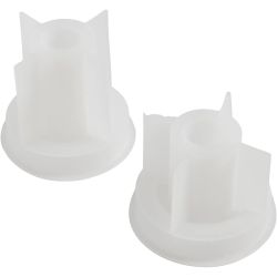 Silikoneform, Lysestage, H: 5,8+7,5 cm, diam. 7,5 cm, B: 2-2,5 cm, mat transparent, 2 stk./ 1 pk.