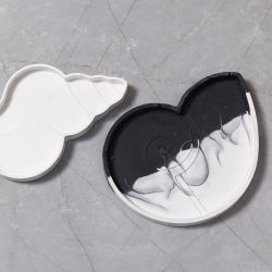 Silikoneform, Konkylie, H: 0,6 cm, L: 12 cm, B: 8-9 cm, 2 stk./ 1 pk.