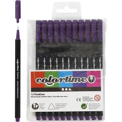 Colortime Fineliner Tusch