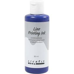 Linoleumssværte, blå, 85 ml/ 1 fl.