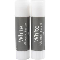 White Limstift 