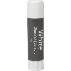 White Limstift 