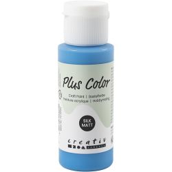 Plus Color Hobbymaling, primær blå, 60 ml/ 1 fl.