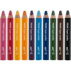 edu 3 PRIME Super Jumbo farveblyanter