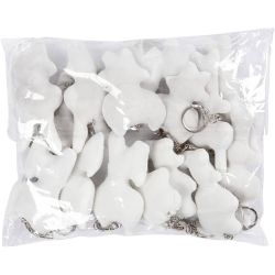 Stoffigurer med nøglering