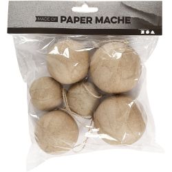 Kugler i papmache