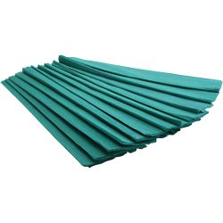 Crepepapir - 10 læg. Grøn., 10 ark/ 1 pk.
