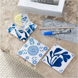 Bordskåner med korkramme