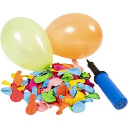 Ballonsæt med pumpe
