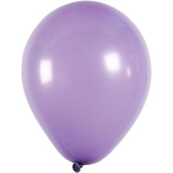 Balloner, runde, diam. 23 cm, lilla, 10 stk./ 1 pk.