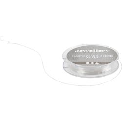 Elastiksnor, tykkelse 0,5 mm, 10 m/ 1 rl.