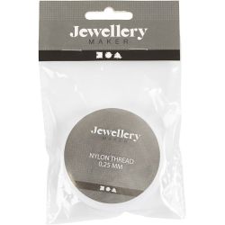 Nylontr&aring;d, tykkelse 0,25 mm, Tr&aelig;kstyrke: 7,5 kg, 100 m/ 1 rl.
