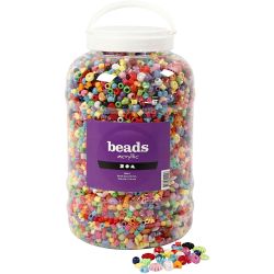 Perlespand, str. 6-20 mm, hulstr. 1,5-6 mm, 3000 g, 5700 ml/ 1 spand