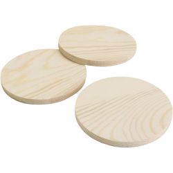 Coasters/glasbrikker i træ