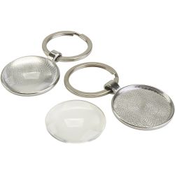 Nøglering med acrylindsats