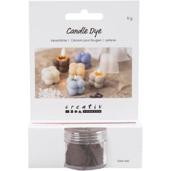 Lysfarve, mørk rød, 5 g/ 1 pk.