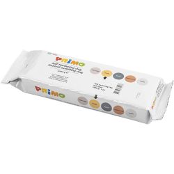 Selvhærdende Ler, gul okker, 1000 g/ 1 pk.