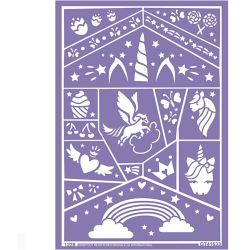 Selvklæbende Skabeloner til Ansigtsmaling