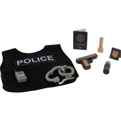 dantoy Politis&aelig;t, L: 40 cm, B: 36 cm, 8 dele/ 1 pk.