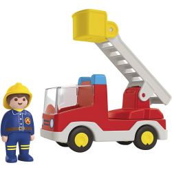Playmobil Junior Brandbil med stige
