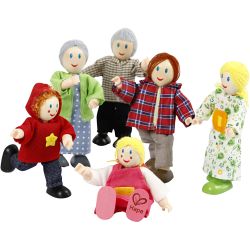 Dukkefamilie til Dukkehus