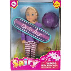 Sarah Dukke med Skateboard